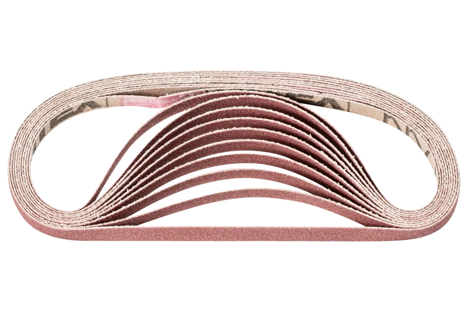 Picture of Pferd Abrasive File Belt, 12" x 1/4, 120 Grit, Aluminum oxide